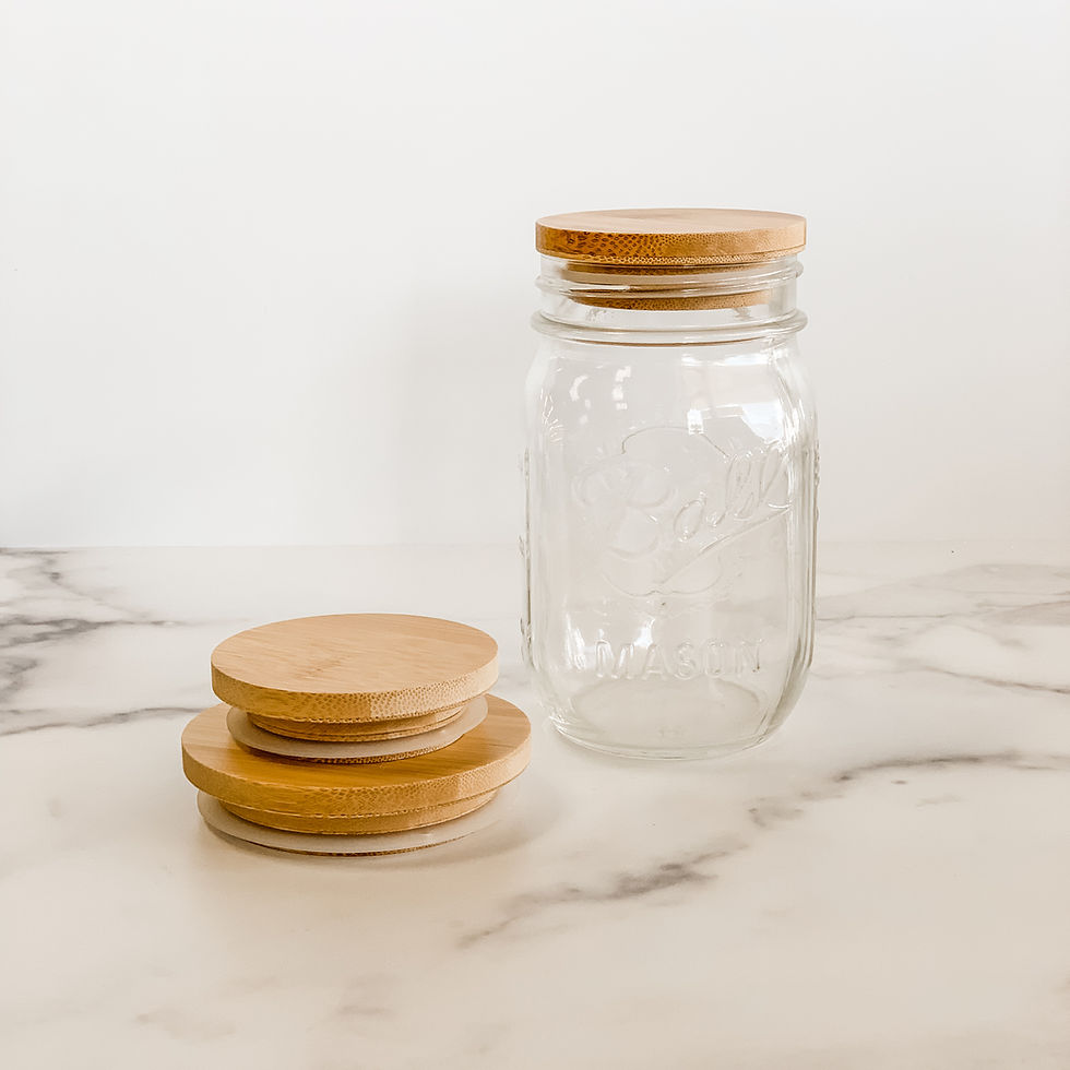 Thumbnail: Bamboo Mason Jar Lid