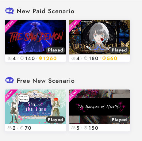 There are a variety of titles in UZU