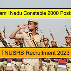 TN Police Constable Recruitment 2023 Apply online for Jailor and Fireman Posts | tn govt jobs 2023
