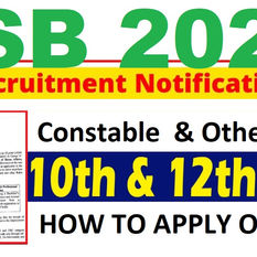 1638 Head Constable, ASI & Other Posts | SSB Central Government Jobs 2023