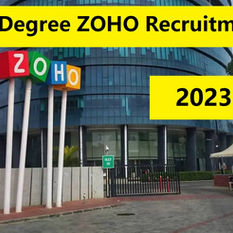 Zoho Recruitment 2023 Recruit Freshers | Any Degree