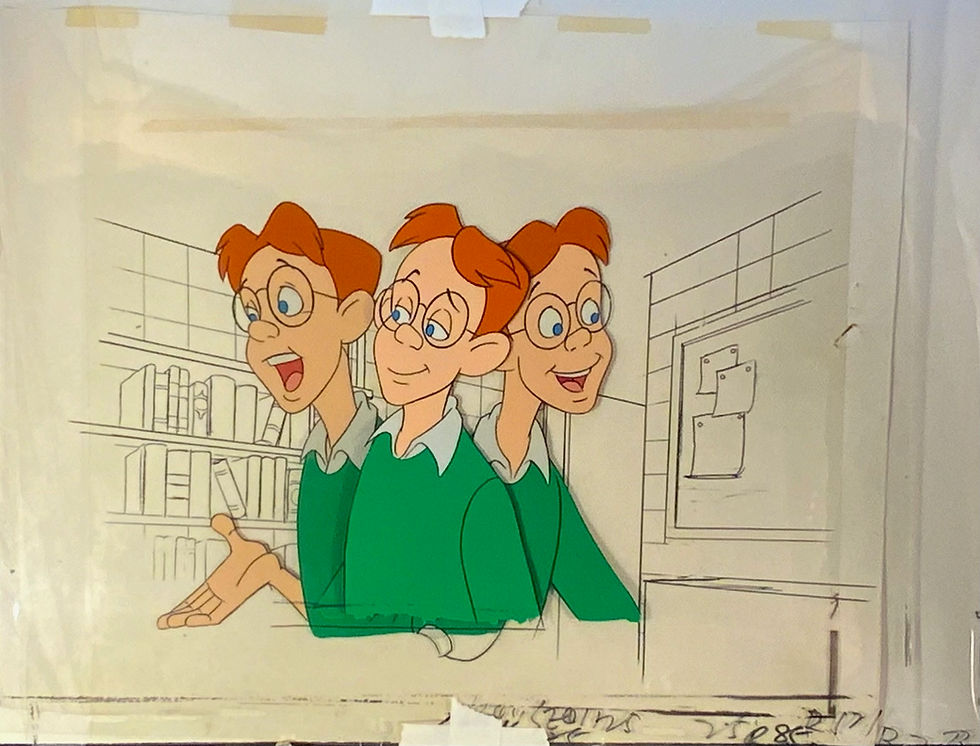 Thumbnail: The Brave Little Toaster, Rob Multi Set Up Animation Cels  $500
