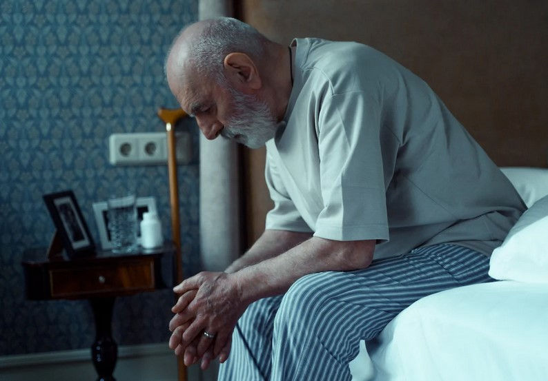 elderly struggling to sleep