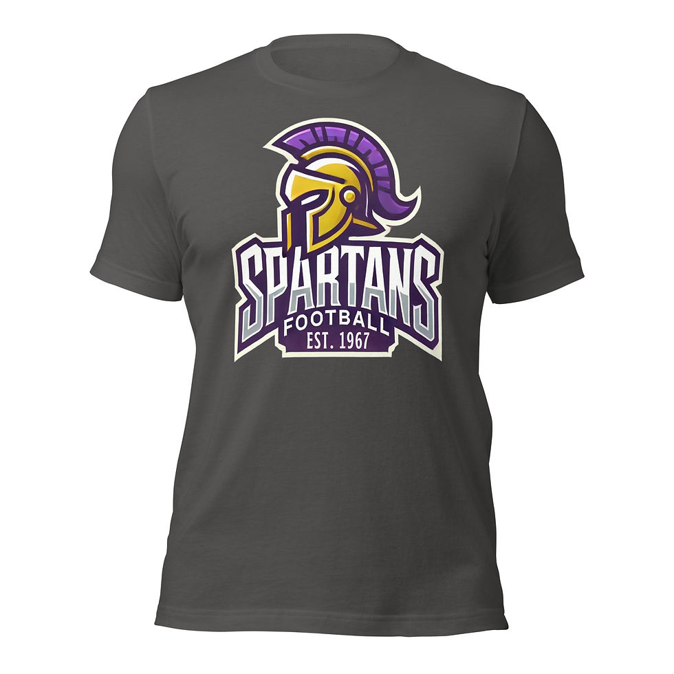 Thumbnail: Spartans Football Graphic Premium - Tee