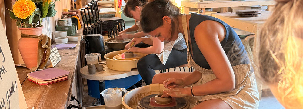 Progress, learning, pottery lessons