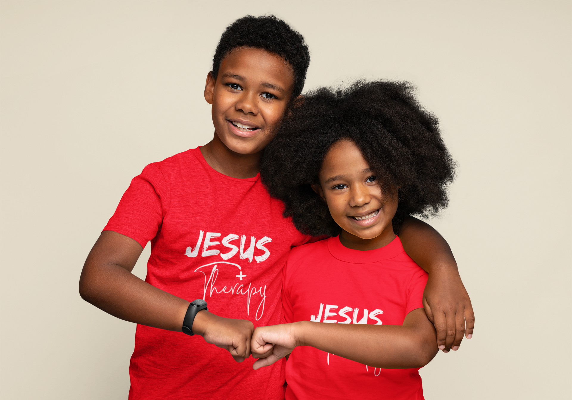 100% Cotton Kids Red T-shirt