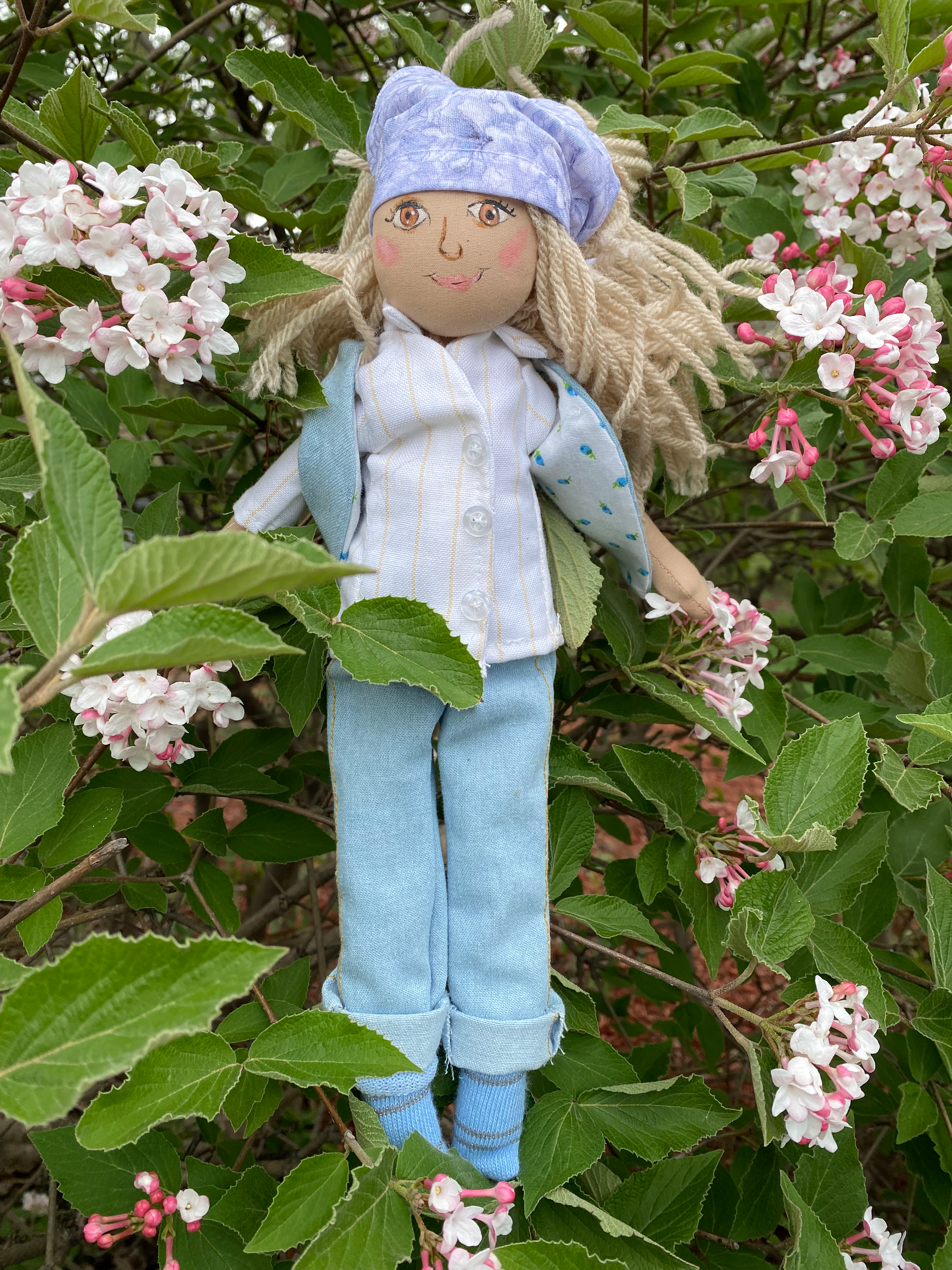 12" Rosalie Rag doll