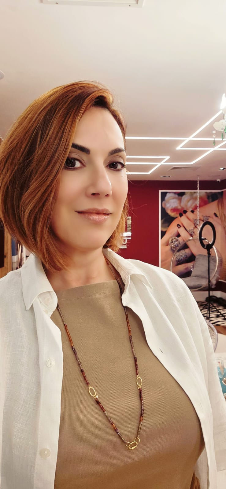 Miniatura: atelier schiper colar safiras terrosas