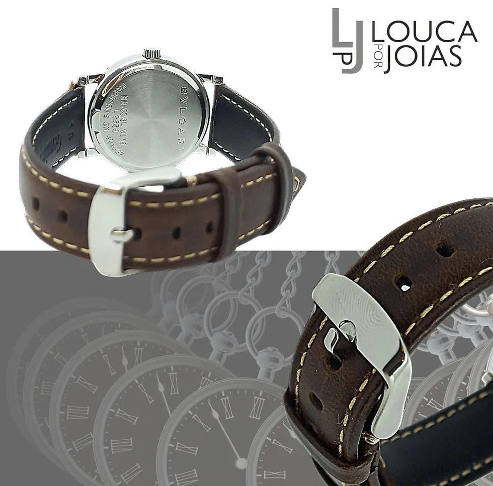 bvlgari relogio unisex dg33sl