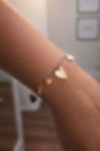 pulseira love corações mycollection