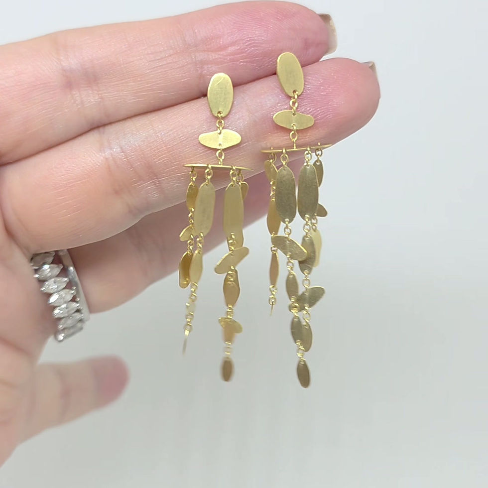 Miniatura: Brincos mobile pendulo hstern H.Stern em ouro amarelo