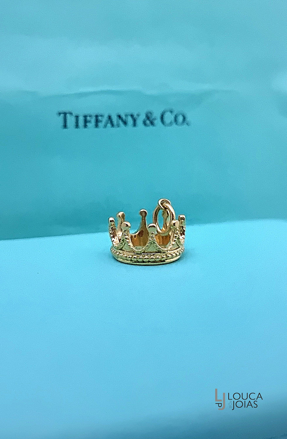 pingente pendente berloque tiffany coroa