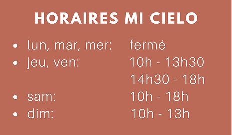 horaires mi cielo
