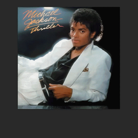 Compact Disc Art composition Thriller Michael Jackson by Federico Mazza Multimedia Artist