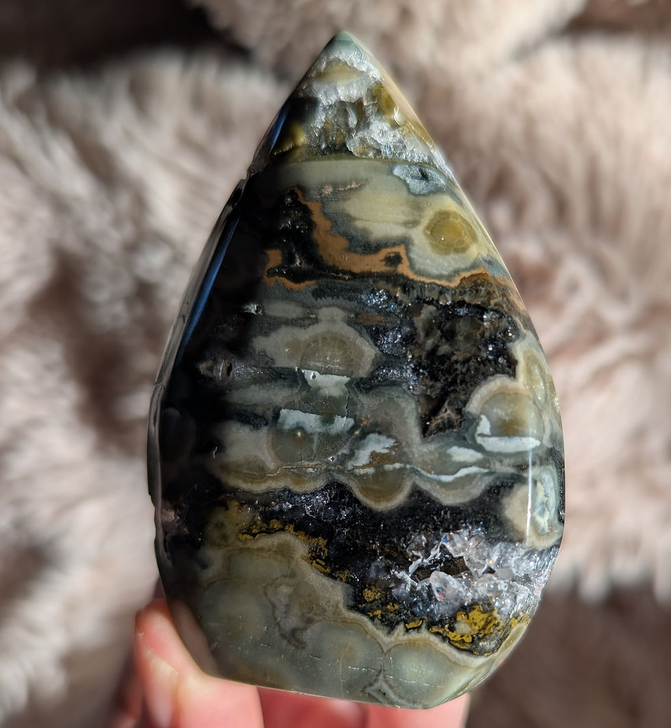 Thumbnail: Ocean Jasper Freeform Teardrop