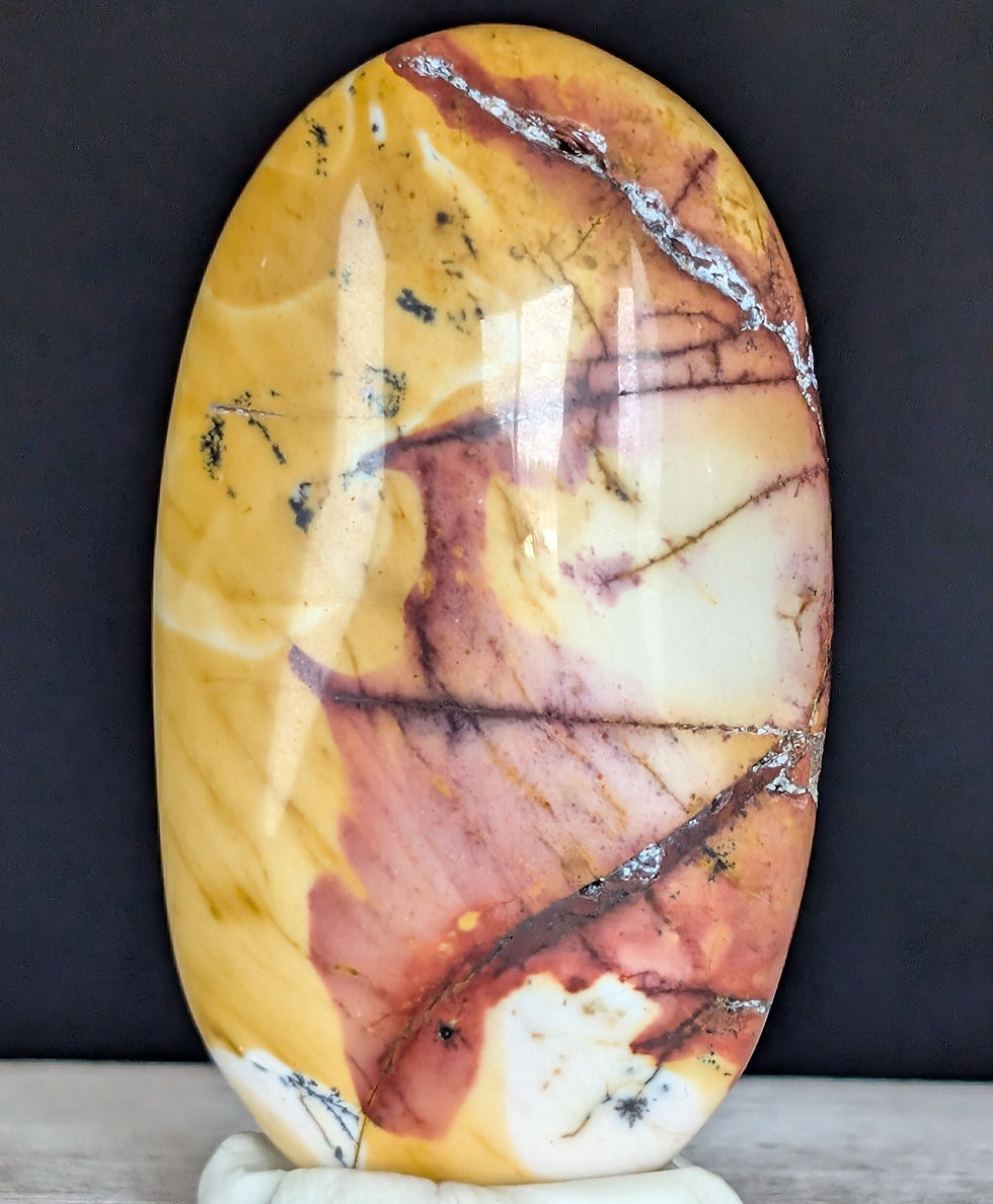 Purple Mookaite Palmstone