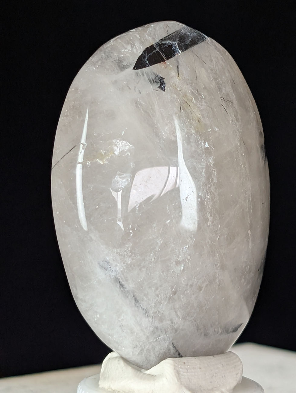 Thumbnail: Black Tourmaline Palmstone