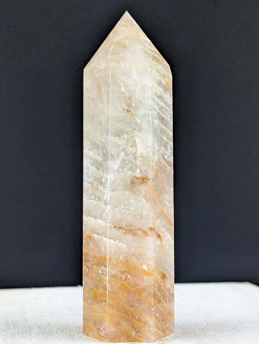 Thumbnail: Thousand Layer Quartz Tower   Lodolite
