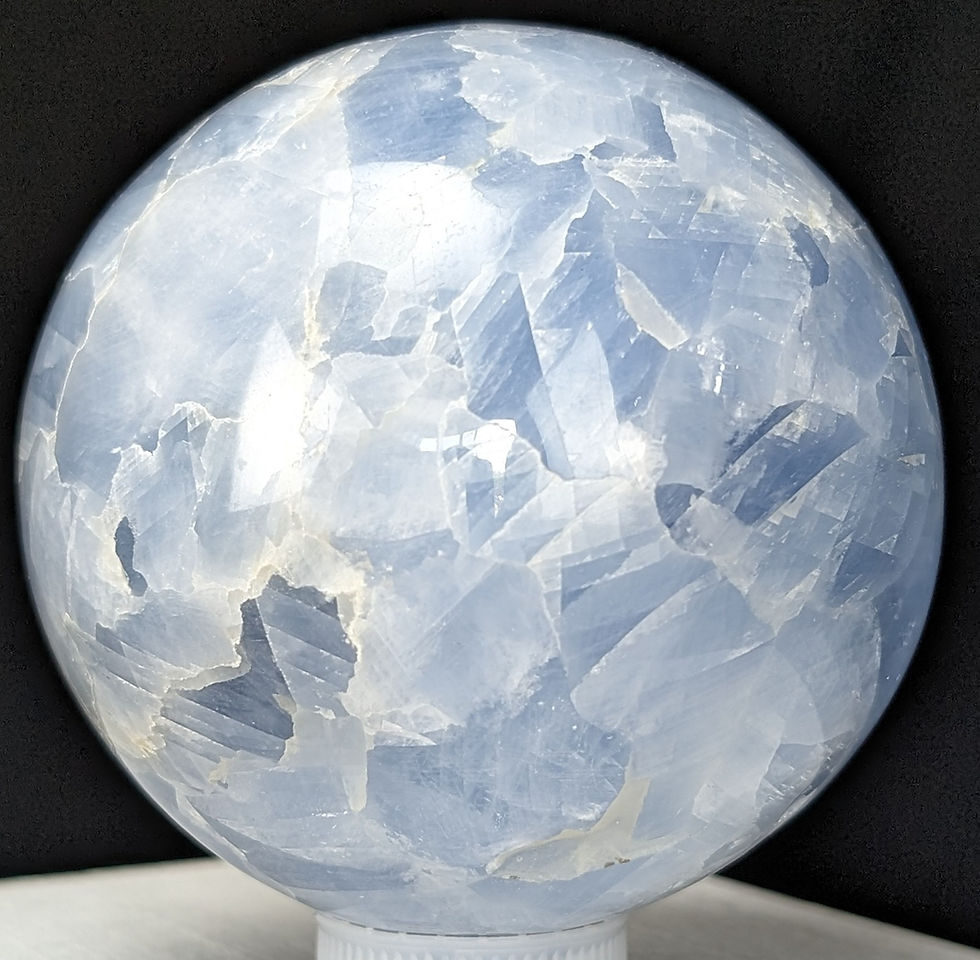 Thumbnail: Calcite Sphere Blue