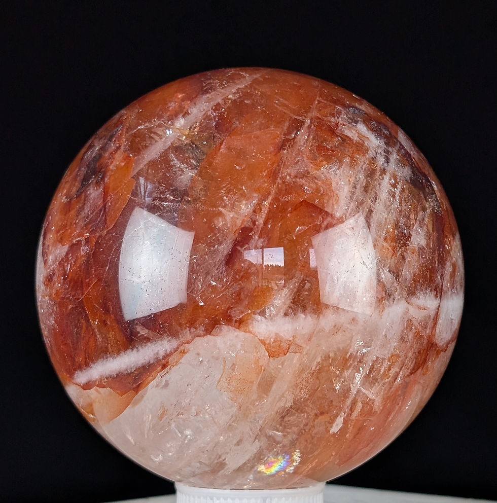 Thumbnail: Fire Quartz Sphere