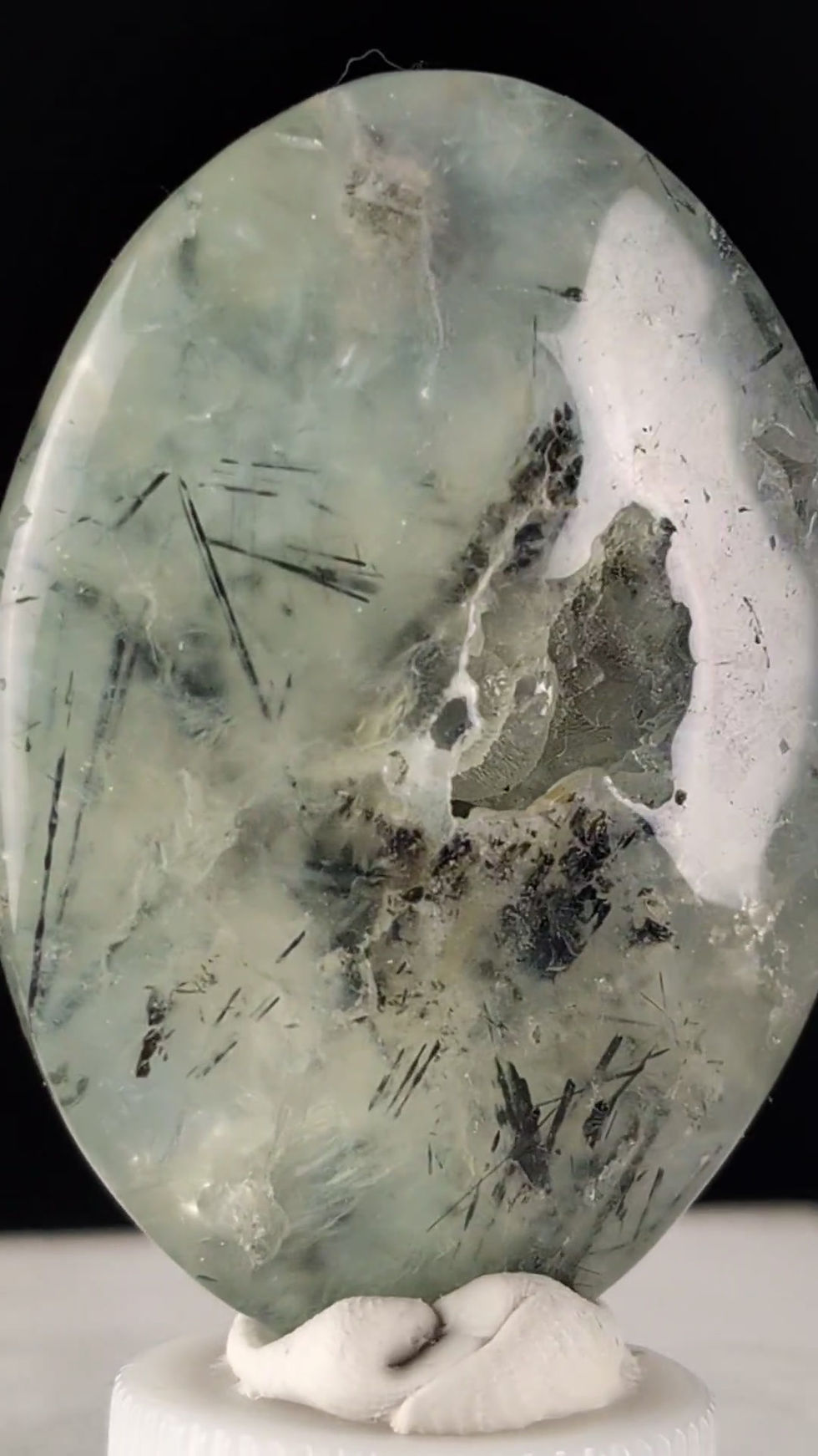 Thumbnail: Prehnite Palm Stone