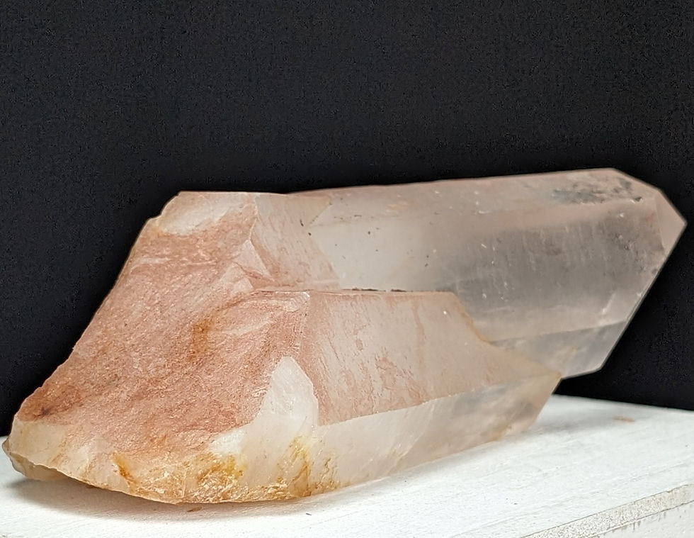 Thumbnail: Pink Clear Quartz Cluster