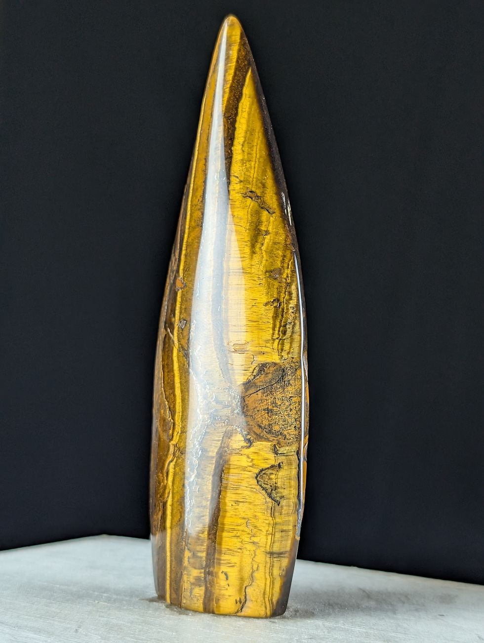 Thumbnail: Tiger Eye Freeform Teardrop