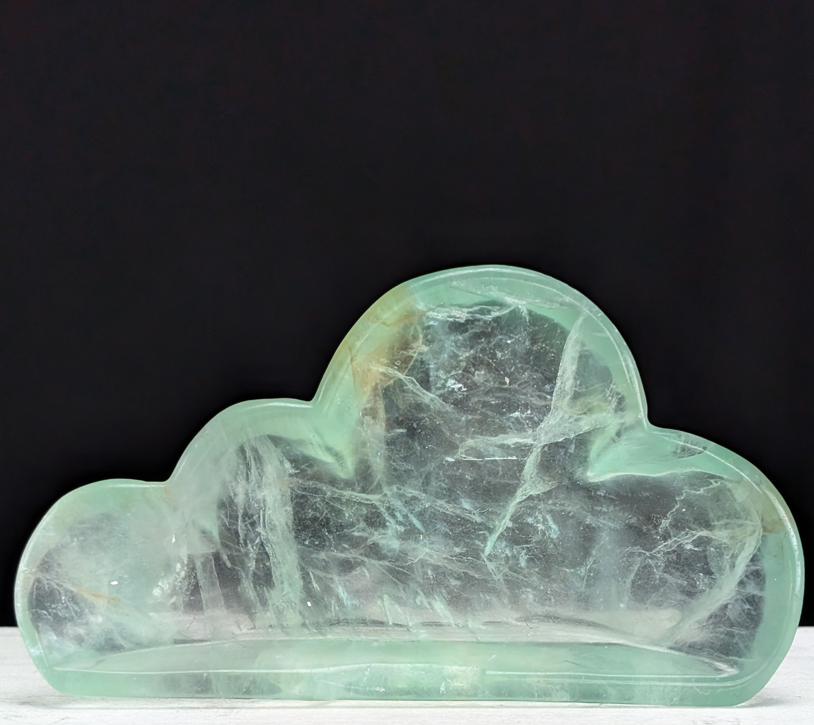 Fluorite Bowl Carving Cloud