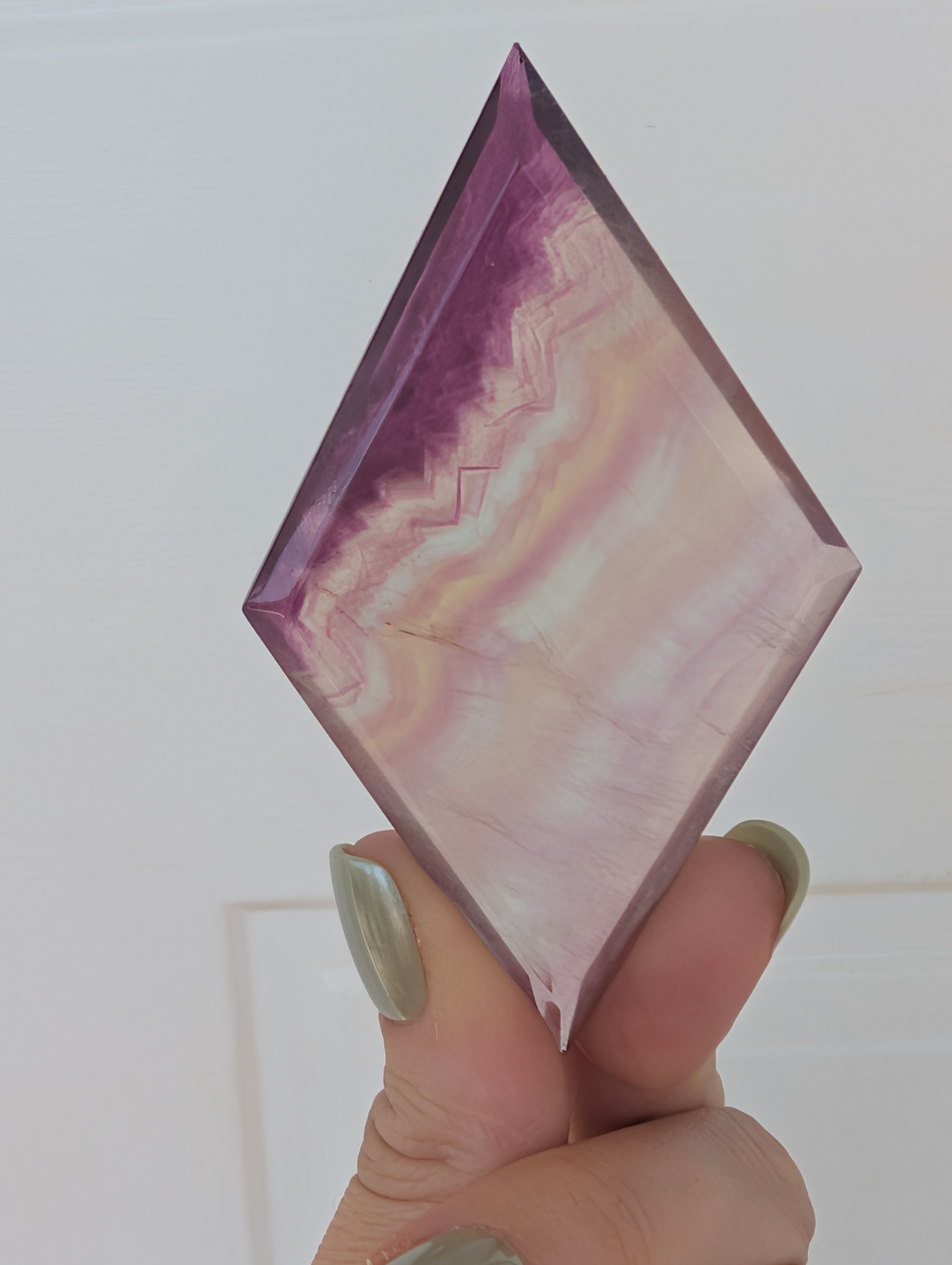 Candy Fluorite Freeform Diamond