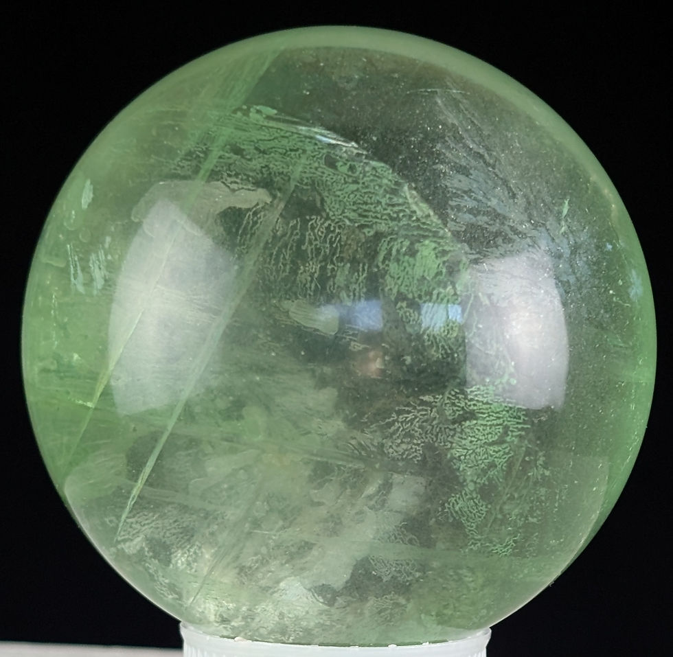 Thumbnail: Green Fluorite Sphere