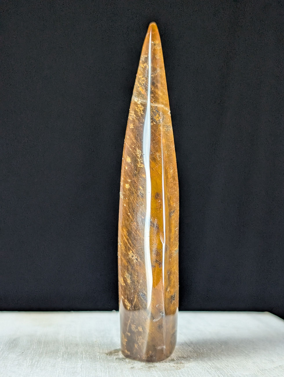 Thumbnail: Tiger Eye Freeform Teardrop