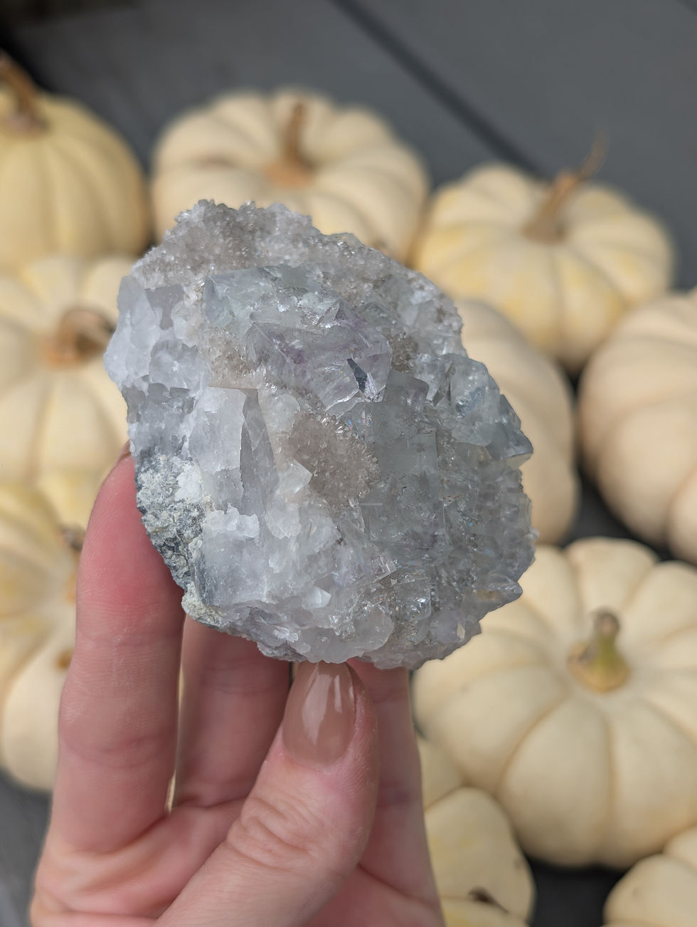 Thumbnail: Green Smokey Fluorite Cluster