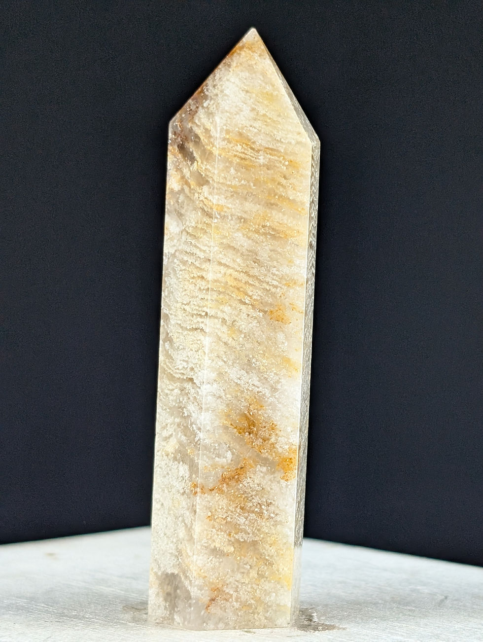 Thumbnail: Thousand Layer Quartz Tower   Lodolite