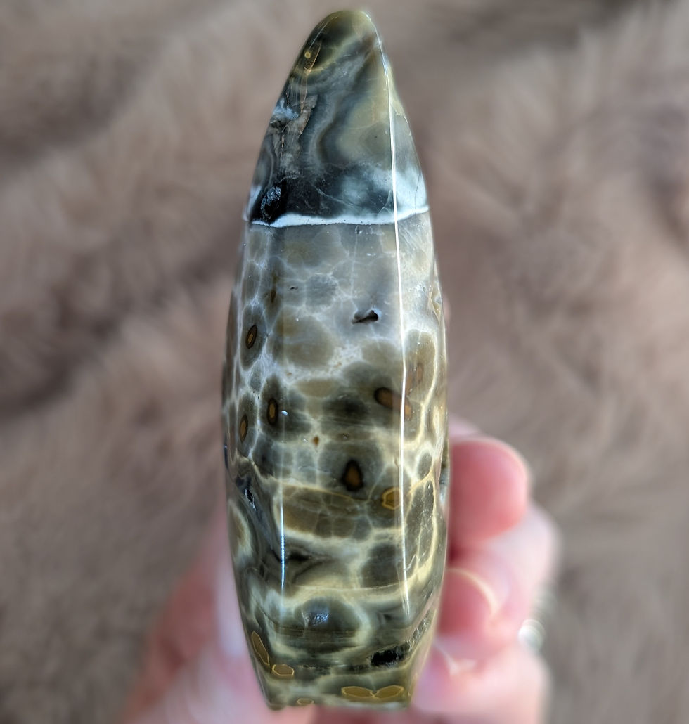 Thumbnail: Ocean Jasper Freeform Teardrop