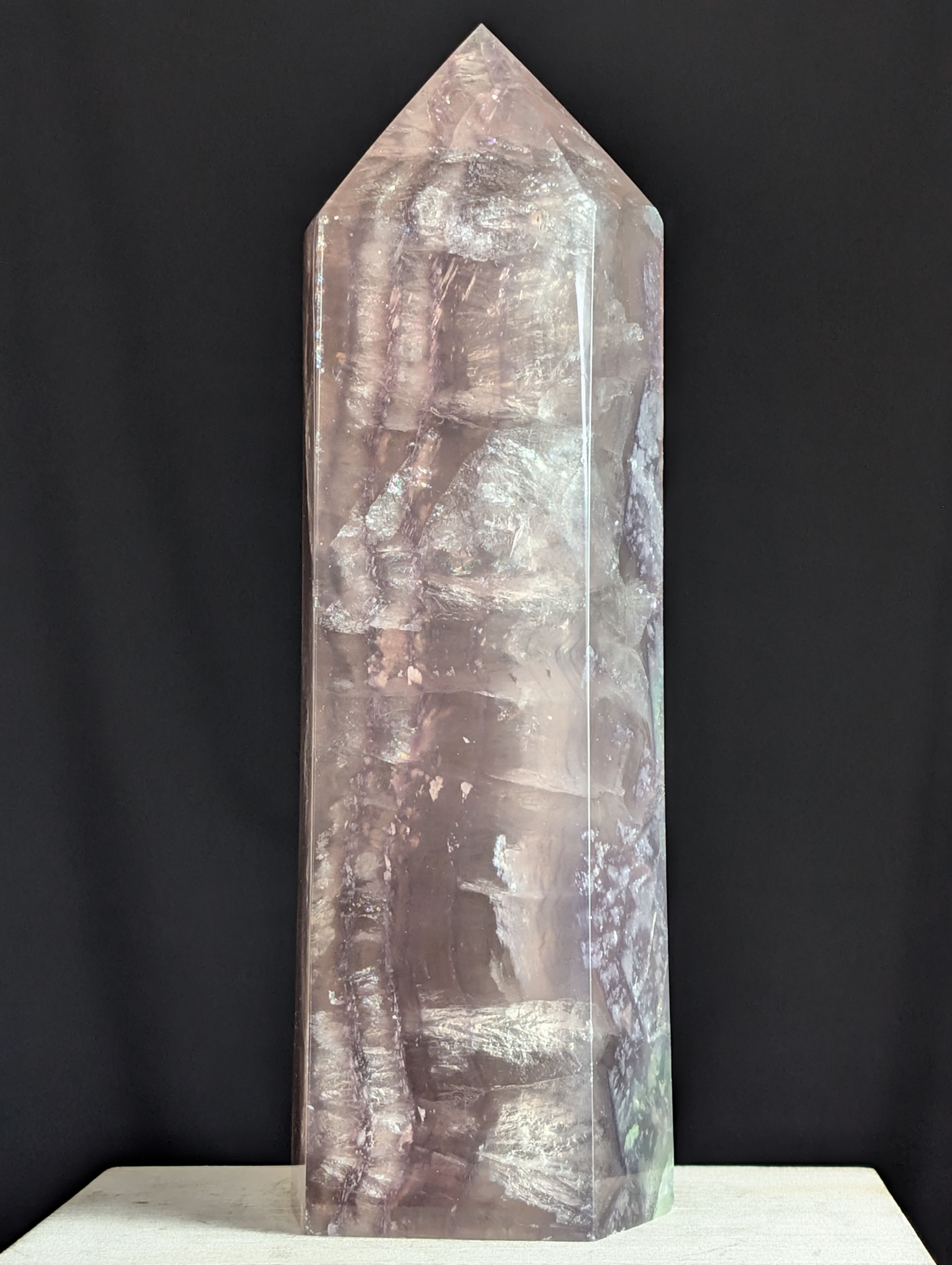 Purple Fluorite Tower