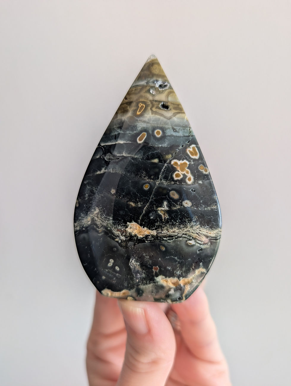 Thumbnail: Ocean Jasper Freeform Teardrop