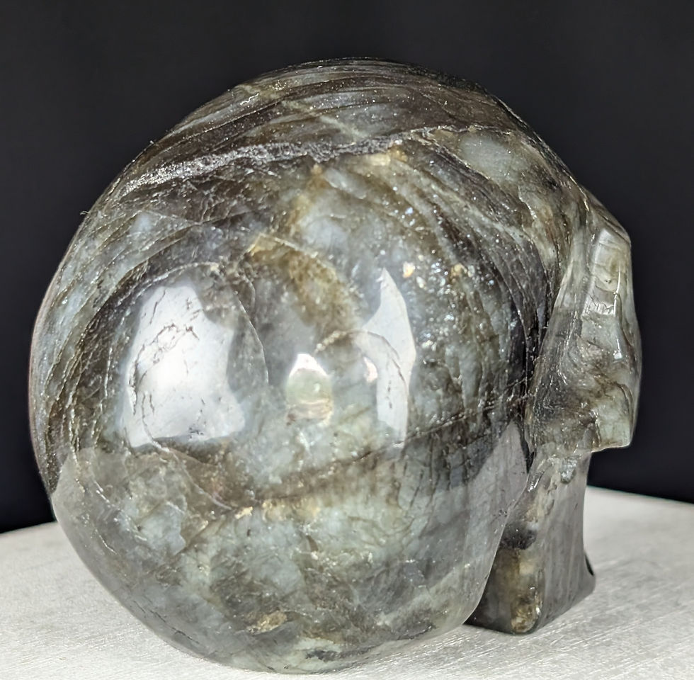 Thumbnail: Blue Labradorite Skull