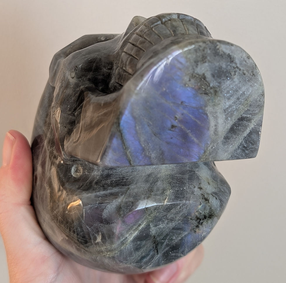 Thumbnail: Purple Labradorite Skull