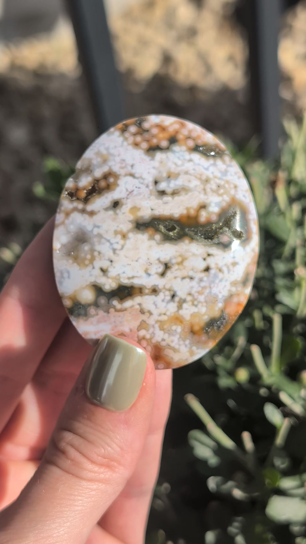 Thumbnail: Ocean Jasper Palmstone