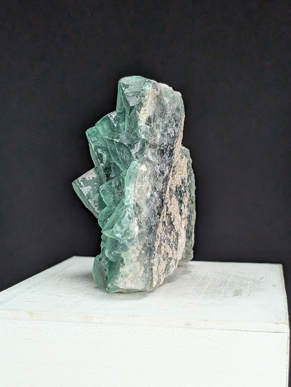 Thumbnail: Green Fluorite Cluster