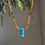 Thumbnail: Blue Apatite Necklace 22 Inch