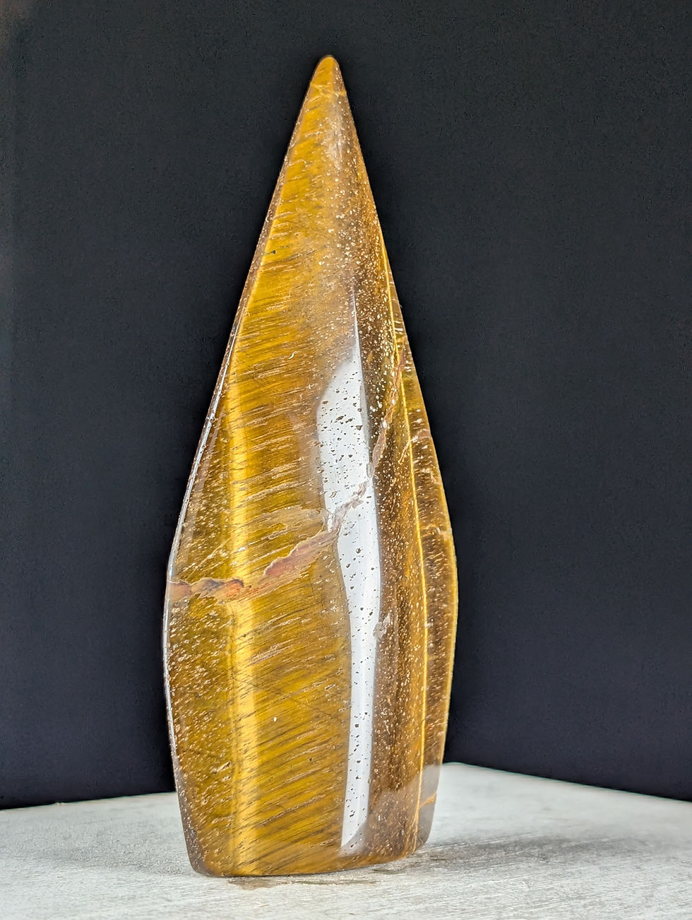 Thumbnail: Tiger Eye Freeform Teardrop