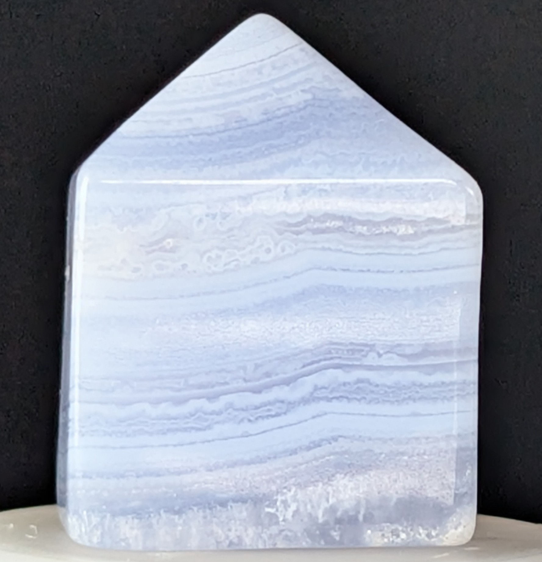 Blue Lace Agate Tower