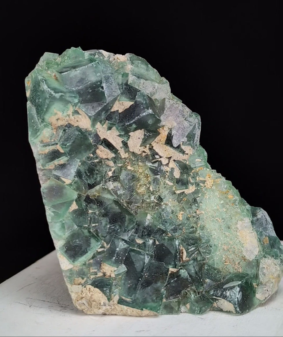 Thumbnail: Green Fluorite Cluster