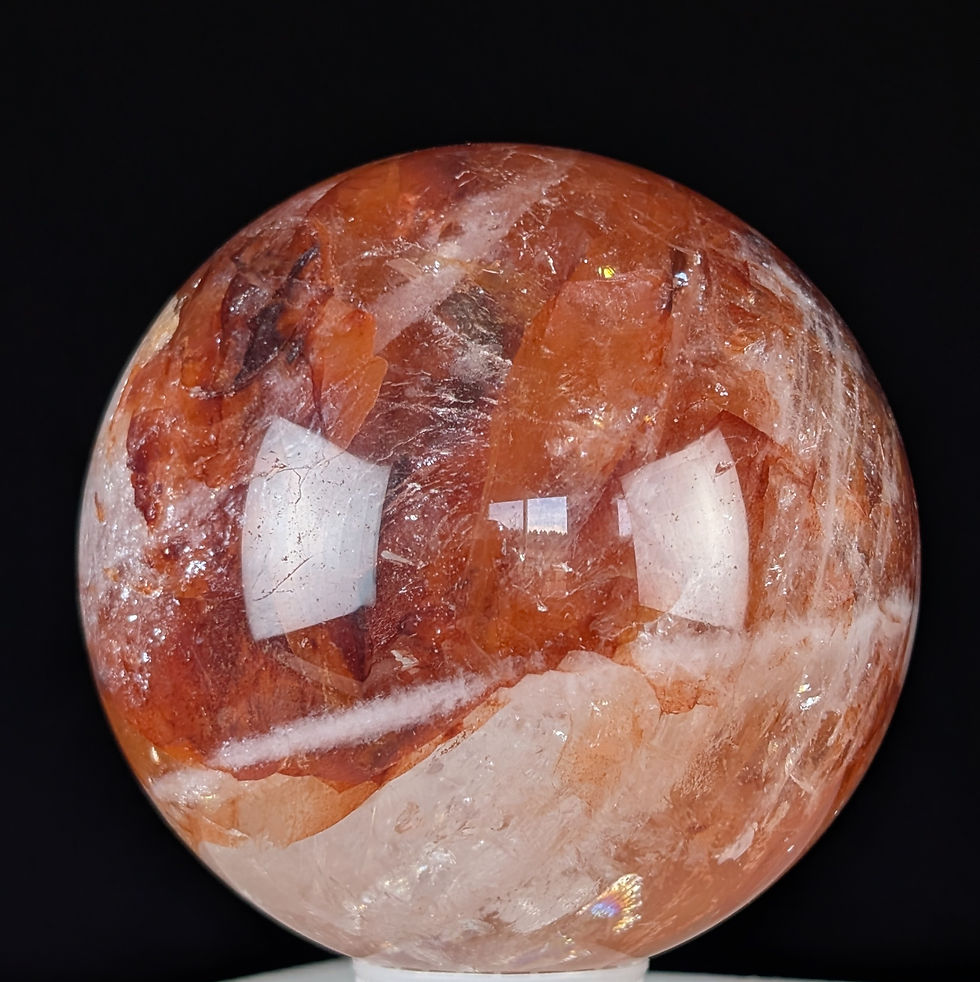 Thumbnail: Fire Quartz Sphere