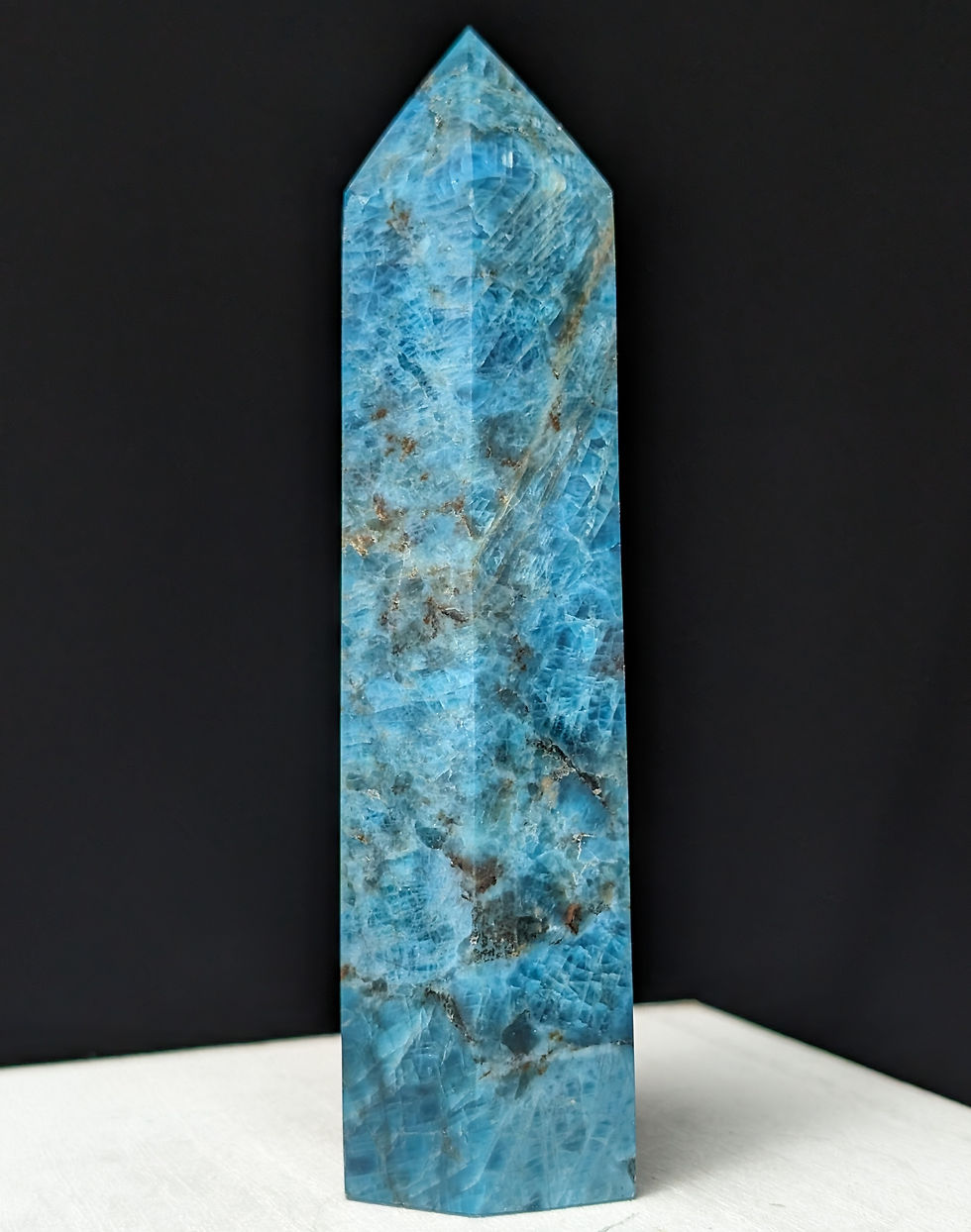 Blue Apatite Tower
