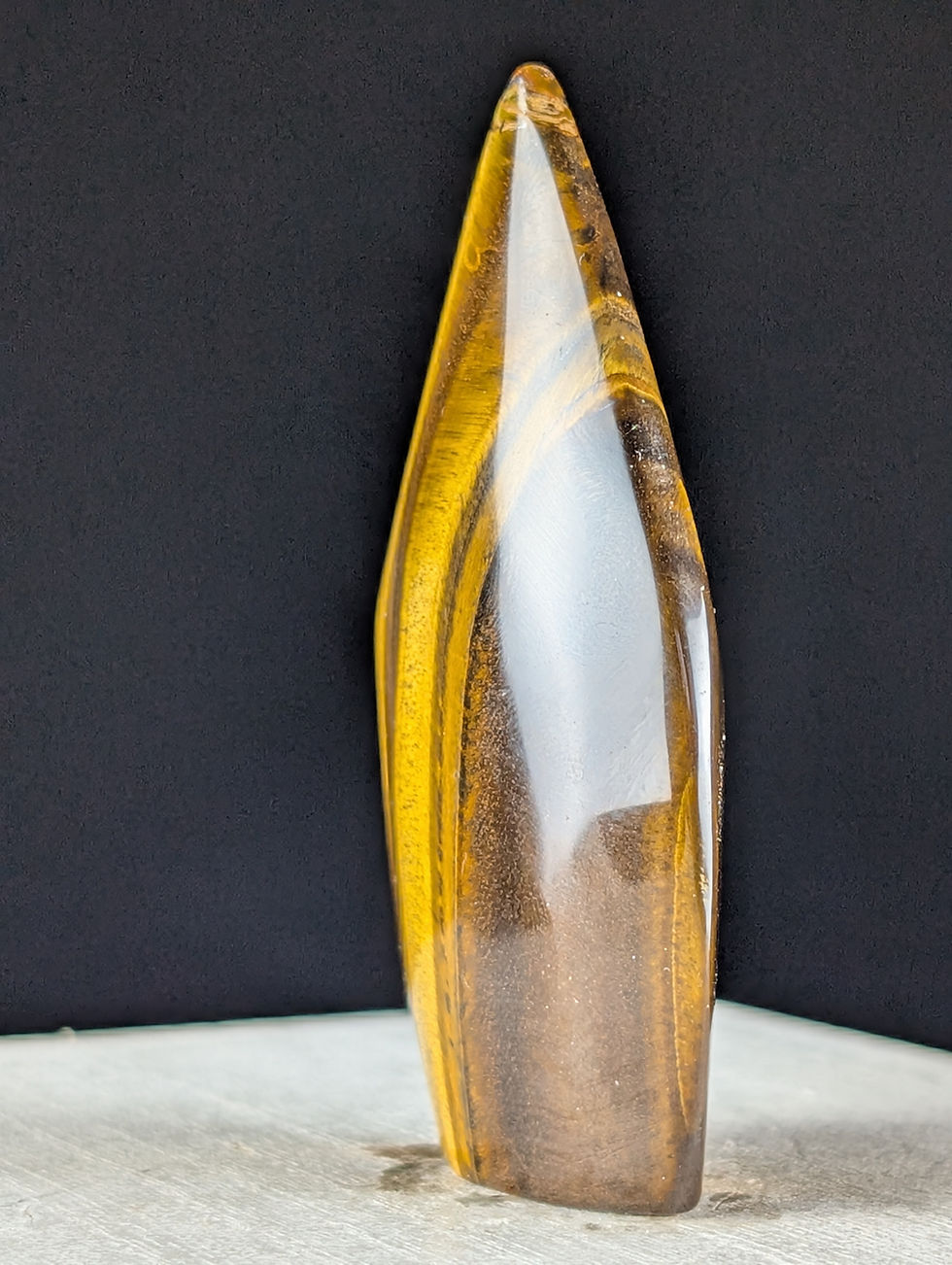 Thumbnail: Tiger Eye Freeform Teardrop