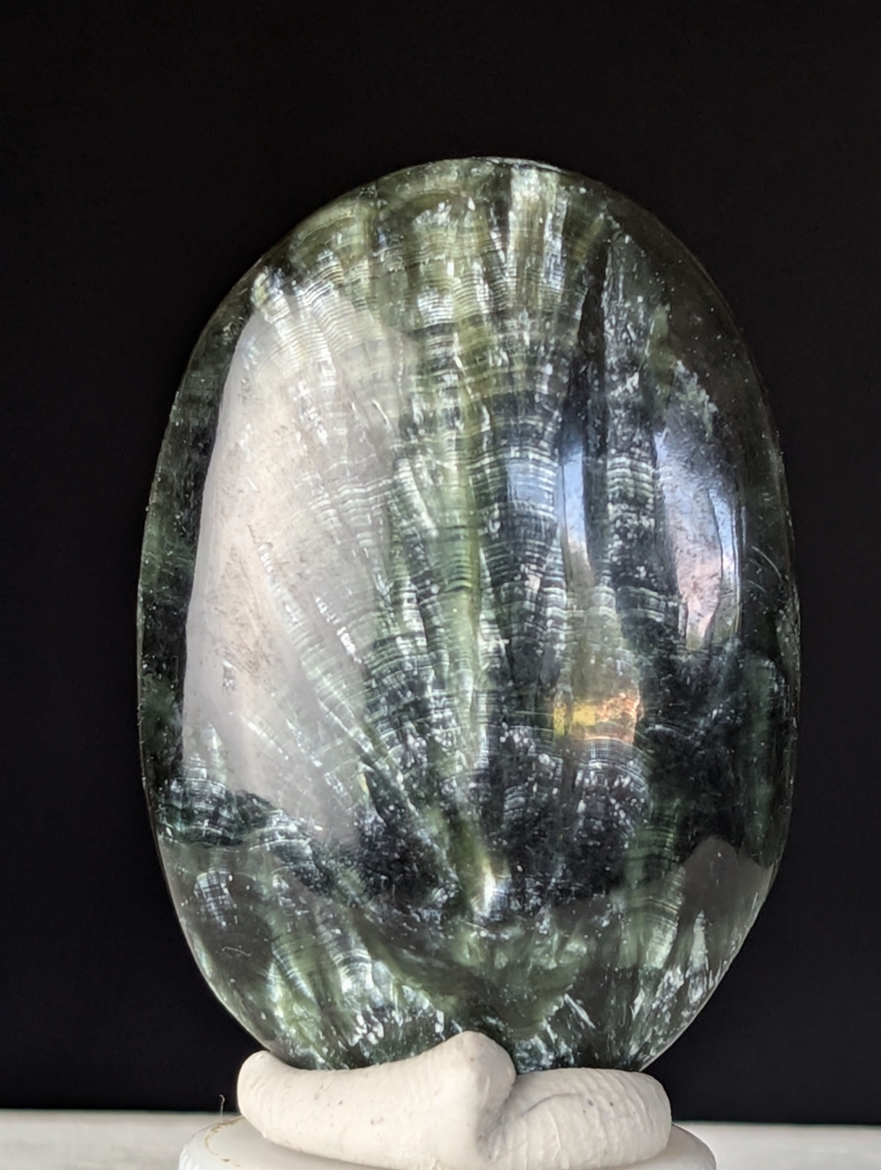 Seraphinite Palmstone