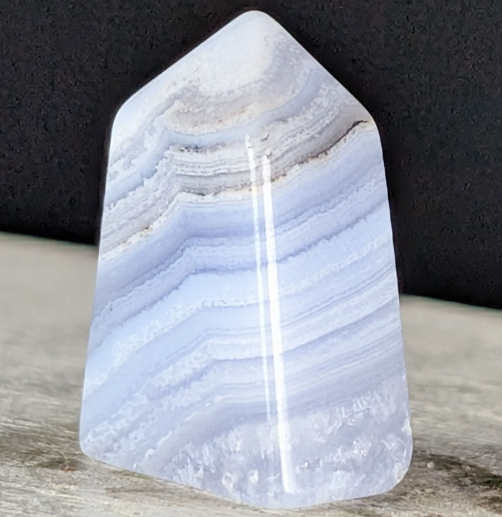 Thumbnail: Blue Lace Agate Tower