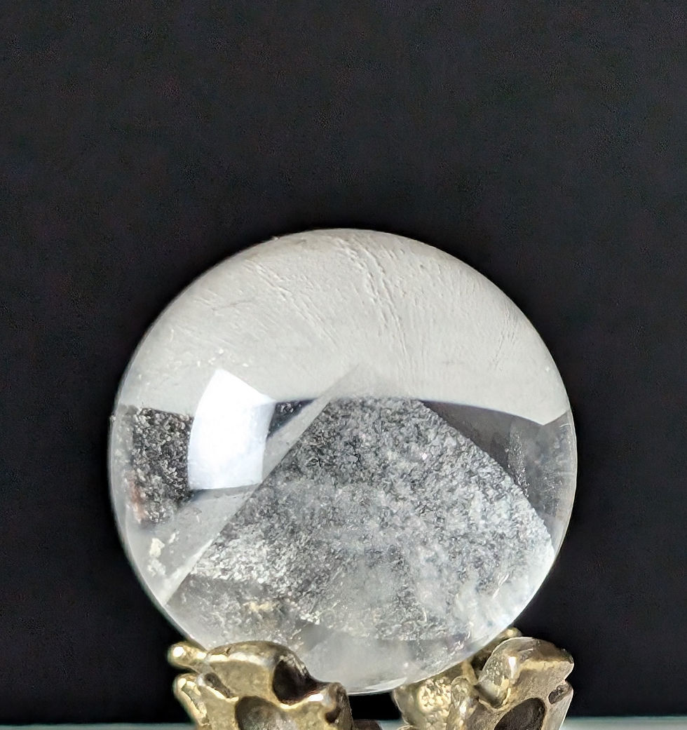 Thumbnail: Clear Quartz Sphere Phantom Mountain